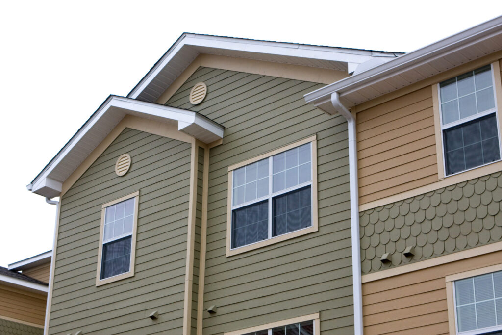 Apartment Building Siding Image